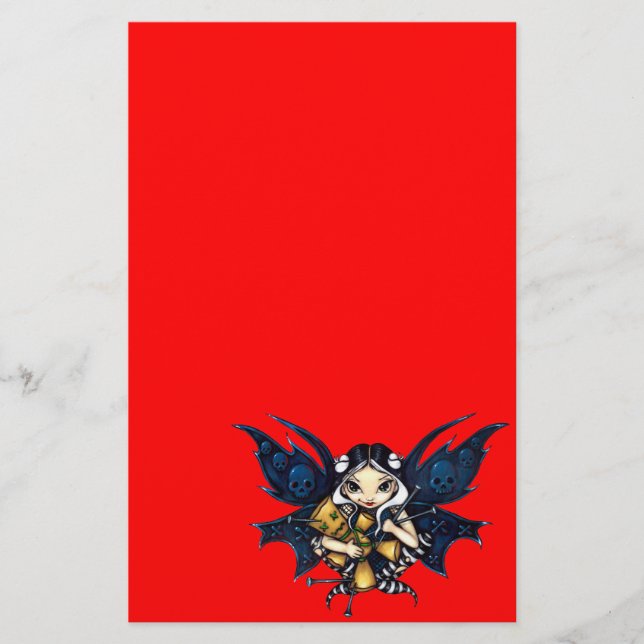 "Artigos de papelaria do Voodoo feericamente" (Frente)