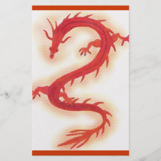 Artigos de papelaria dos tijolos do dragão