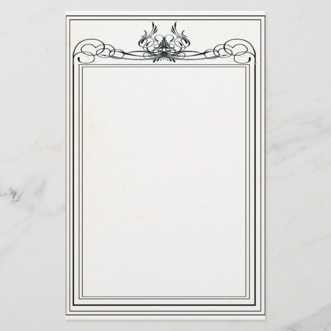 Artigos de papelaria extravagantes 2 do Victorian (Frente)