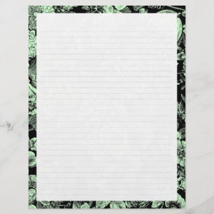 Artigos de papelaria florais/jardim [ordenados]