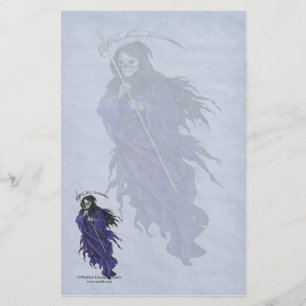 Artigos de papelaria góticos de Faucheuse do La