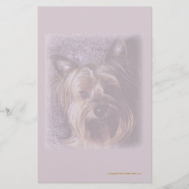 Artigos de papelaria óptimos de Yorkies (Frente)