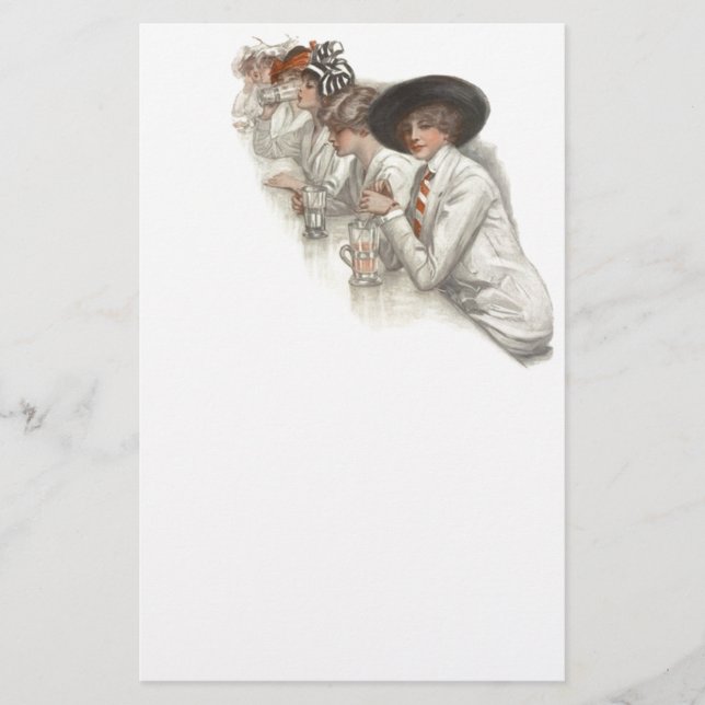 Artigos de papelaria pessoais dos amigos da soda (Frente)