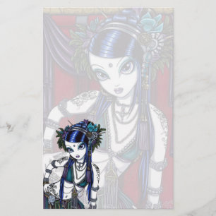 Artigos de papelaria tribais do dançarino de