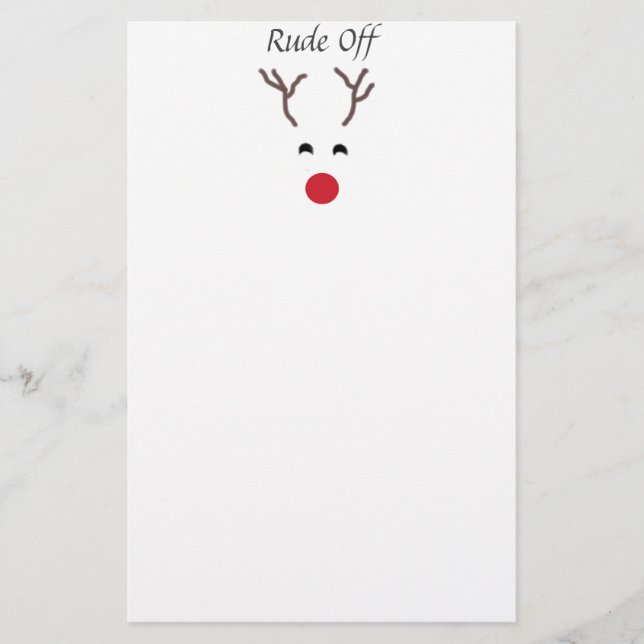 Artigos de papelaria vermelhos bonitos do Natal da (Frente)