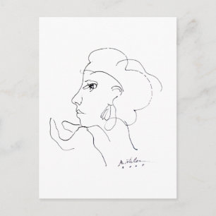 ARTILES CHEFE DE CARTÕES POSTAIS DE MULHERES