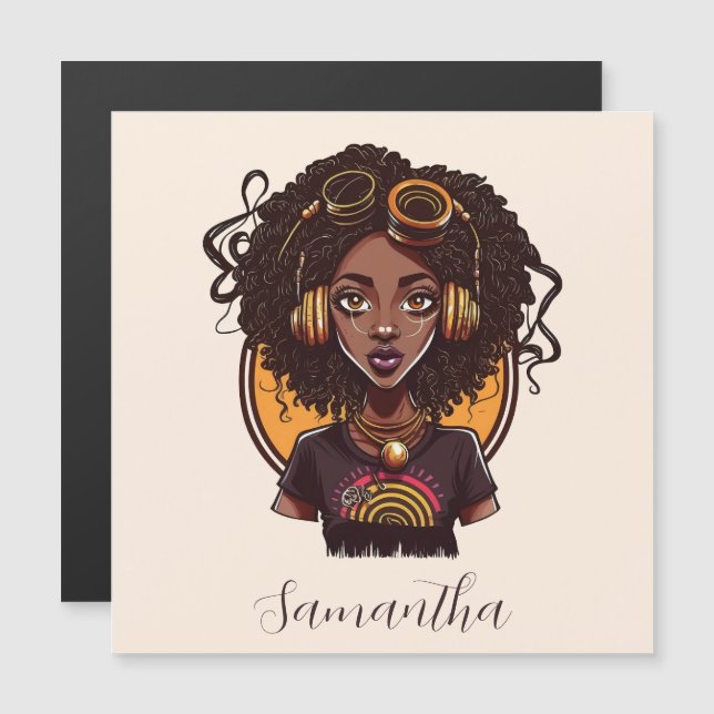 Artista Afro Mulher (Frente/Verso)