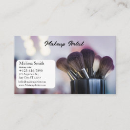ARTISTA BÁSICO DE CARTÃO DE VISITA DE MAKEUP