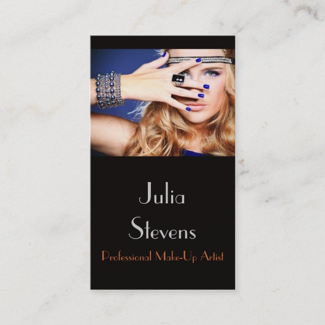 Artista de composição profissional, cartão do (Frente)