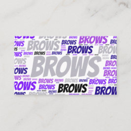 Artista de Fila Editável Modelo Cartão de visita