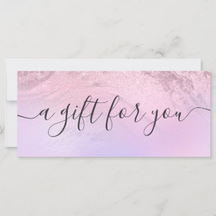 Artista de maquiagem de mármore Elegante rosa