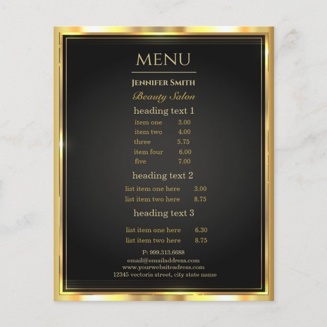 Artista Makeup Dourado (Frente)