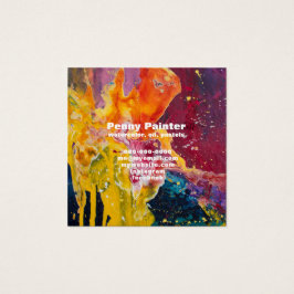 ARTISTAS DE HEMORRAGIA DE CHEIO QUADRADOS E CARTÕE