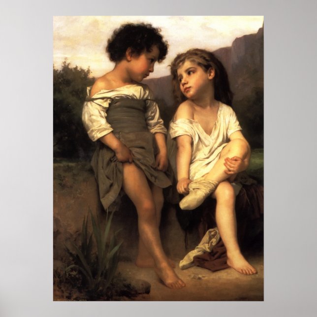 Artistas Famosos da poster na Borda do Brook (Frente)