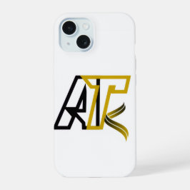 Artisto Logo Phone Case – Sleek Black & Gold Desig