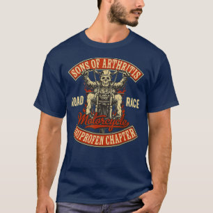 Artrite Biker T-Shirt de motocicleta