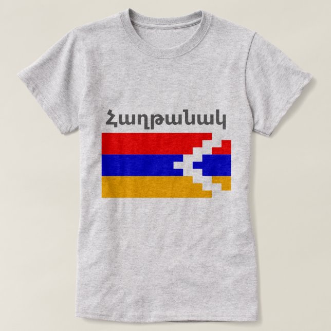 Artsakh T-Shirt (Frente do Design)