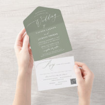 ArtsApp Calliografia Moderna Sage Casamento Verde