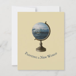 Artsy Cita "Paiting a New World" Collage Art