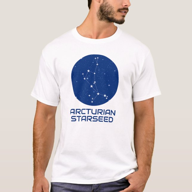 Arturian Starseed T-Shirt - Constelação de Boötes (Frente)