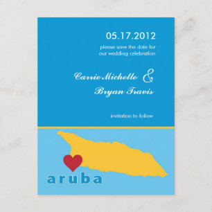 Aruba Wedding Salve o Anúncio de Data