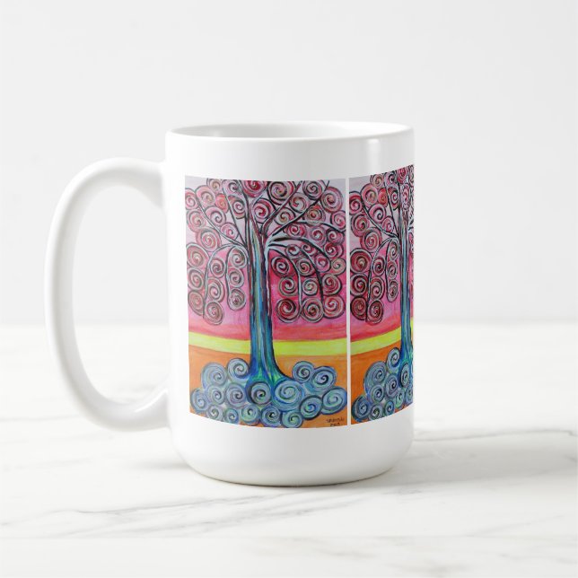 árvore 13 caneca gigante de café (Esquerda)