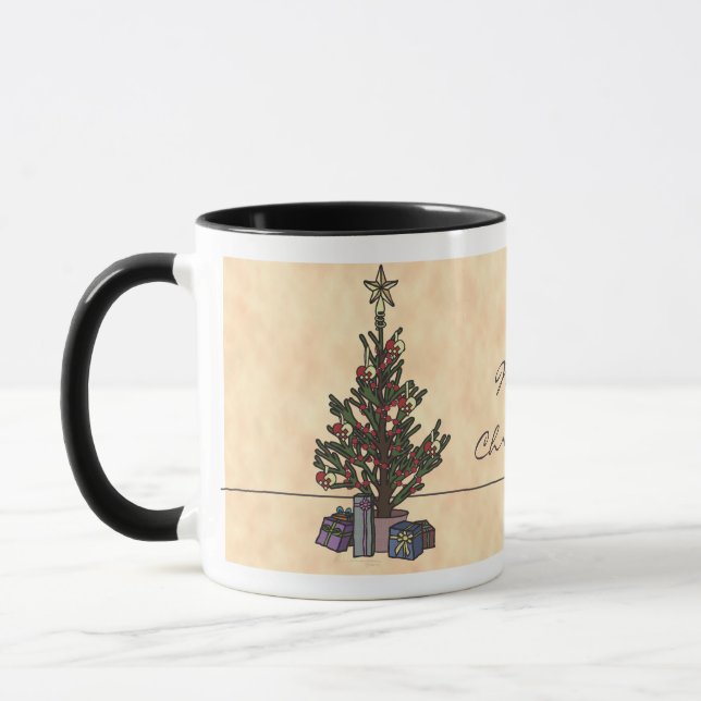 Árvore, caneca (Esquerda)