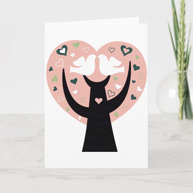 Árvore Cardíaca com Dois Cartões Saudáveis (Criador carregado)