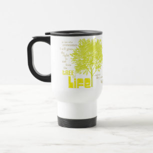 Árvore da caneca de viagem cristã da escritura d
