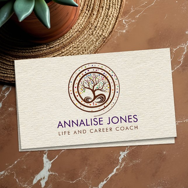 Árvore da vida - Cartão de visita infinito (Criador carregado)