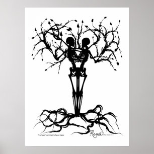 Árvore da vida do poster junto