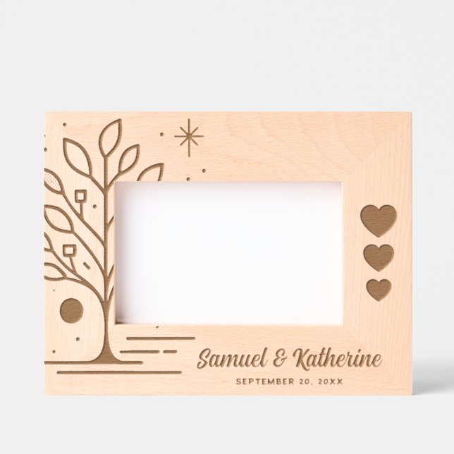 Árvore da Vida Personalizada em Madeira para Anive (Front)