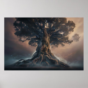 Árvore da vida - Poster de fantasia da Dawn Editio