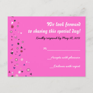 Árvore de Abstact do cartão de resposta de Mitzvah