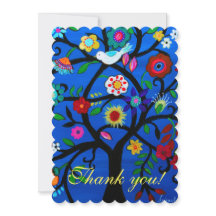 ÁRVORE DE CARTÕES DE AGRADECIMENTOS DA VIDA