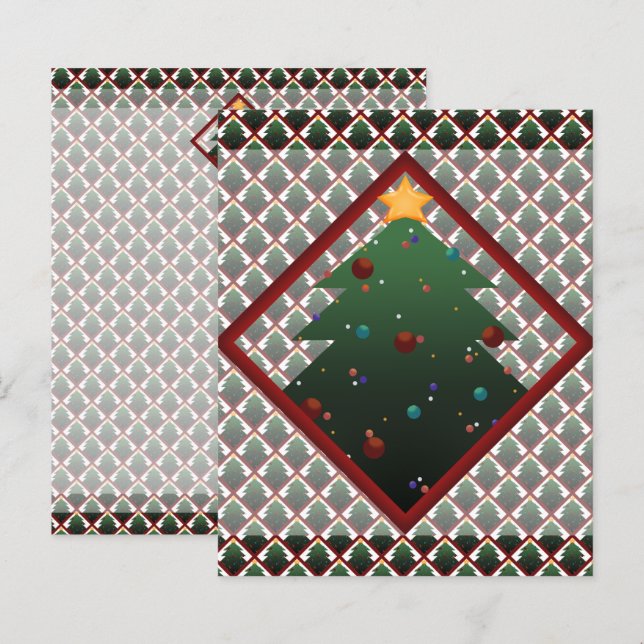 Árvore de Natal (Frente/Verso)