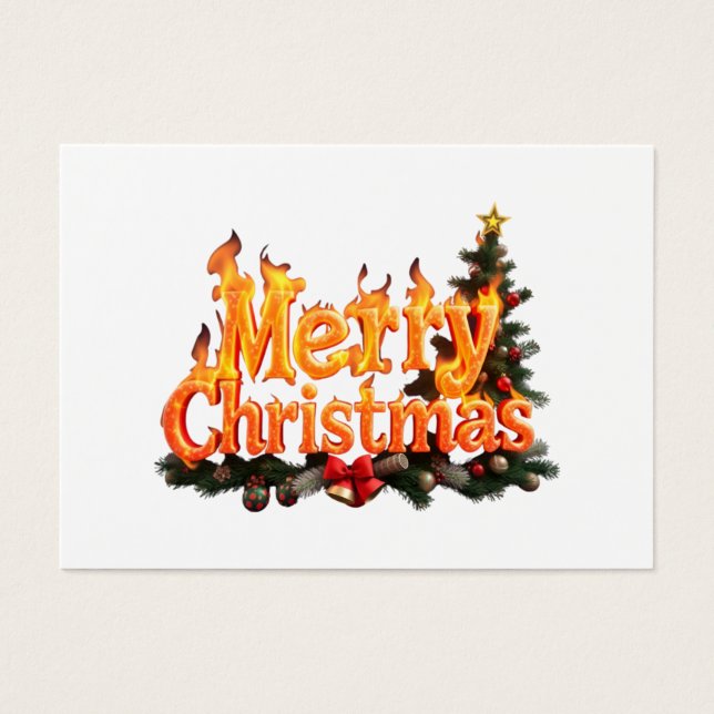 Árvore de Natal Alegre (Frente)