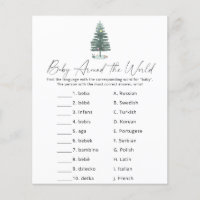 Árvore de Natal - Bebê Jogo ao redor do mundo