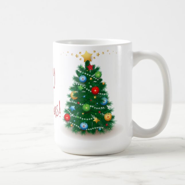 Árvore de Natal, caneca (Direita)