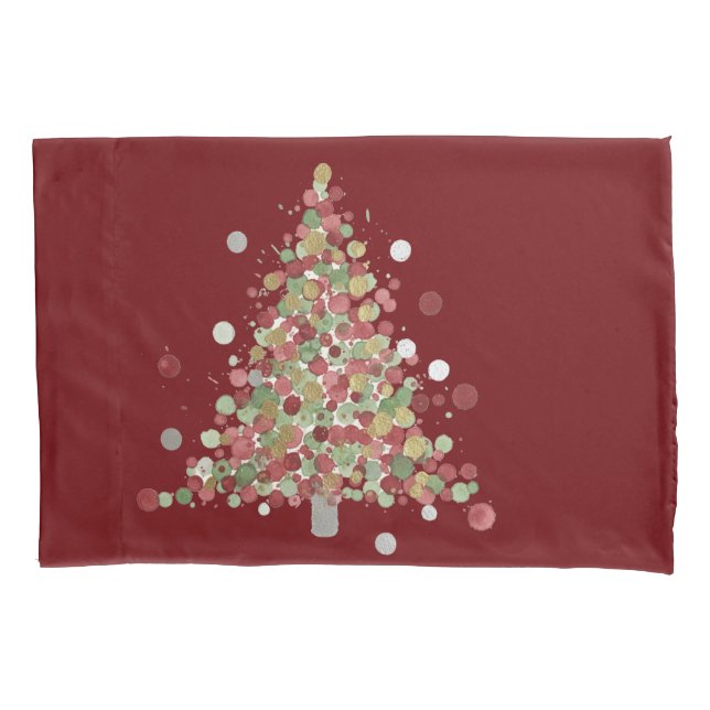 Árvore de Natal com Pontos de Natal Festa (Frente)