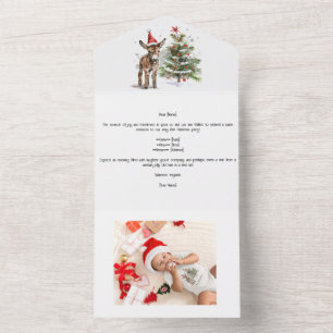 Árvore de Natal customizada para o primeiro Natal