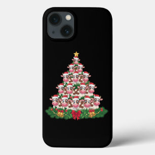 Árvore de Natal da Vaca Camisa Divertida Amante de