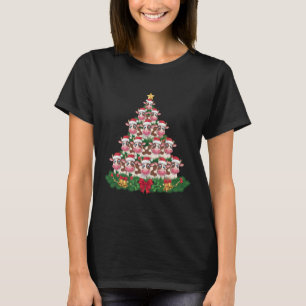 Árvore de Natal da Vaca Camisa Divertida Amante de