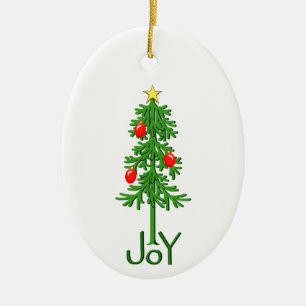 Árvore de Natal de Cerâmica Enfeite