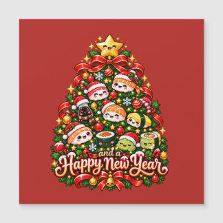 Árvore de Natal de Sushi Kawaii
