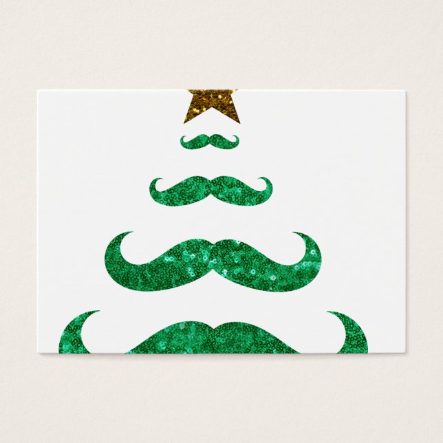 árvore de natal do bigode (Frente)