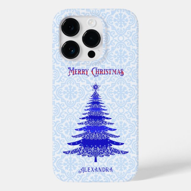 Árvore de Natal Elegante Personalizada (Verso)