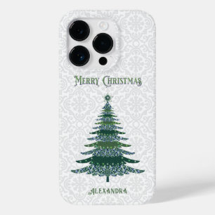 Árvore de Natal Elegante Verde Personalizado