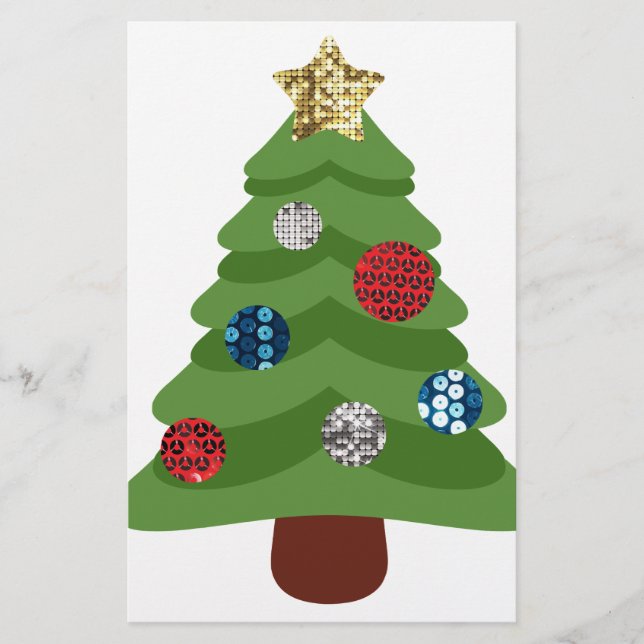 árvore de natal emoji (Frente)