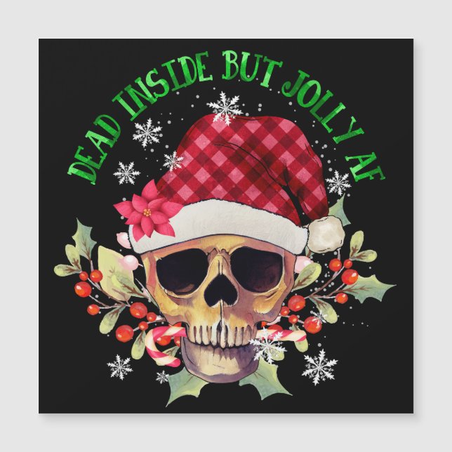 Árvore de Natal Esqueleto Engraçado Natal Feio Esq (Frente)